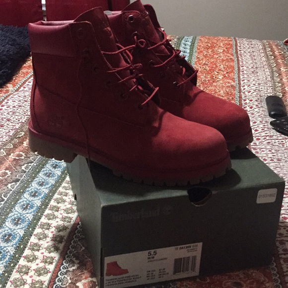Timberland Shoes - Timberland premium 6 in boot. 5.5 in Juniors.